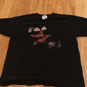 Astros girls tee